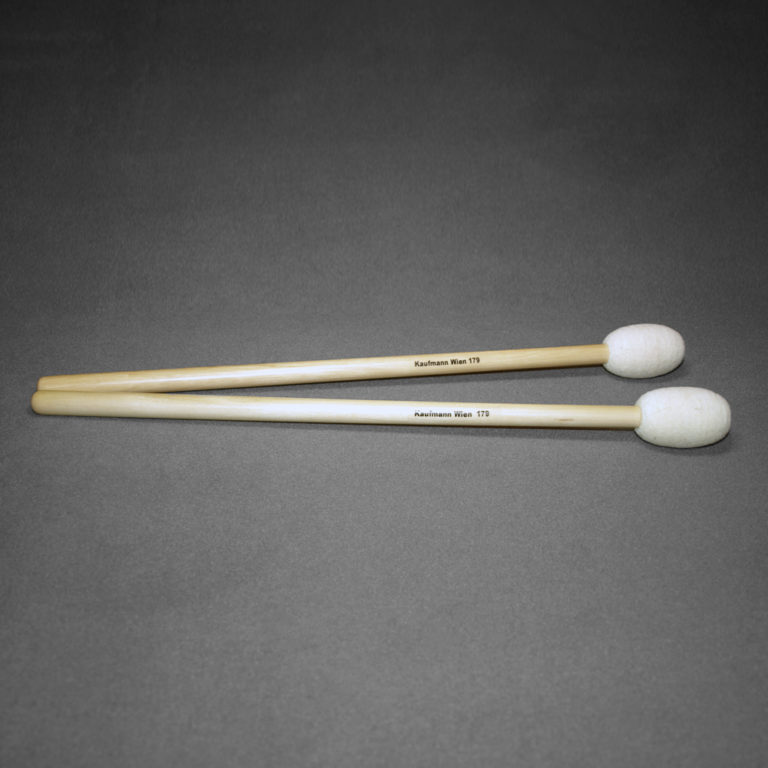 Suspended cymbal roll mallet staatsoper with wooden handle Wienerschlegel